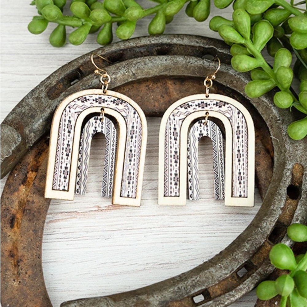 McKinnon Wood Earrings